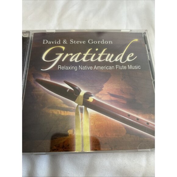 DAVID & STEVE GORDON Gratitude Relaxing Native American Flute Music CD Sequoia R - Picture 3 of 9
